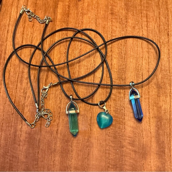 Beautiful lot of 3 Necklaces, 22” - Picture 1 of 2